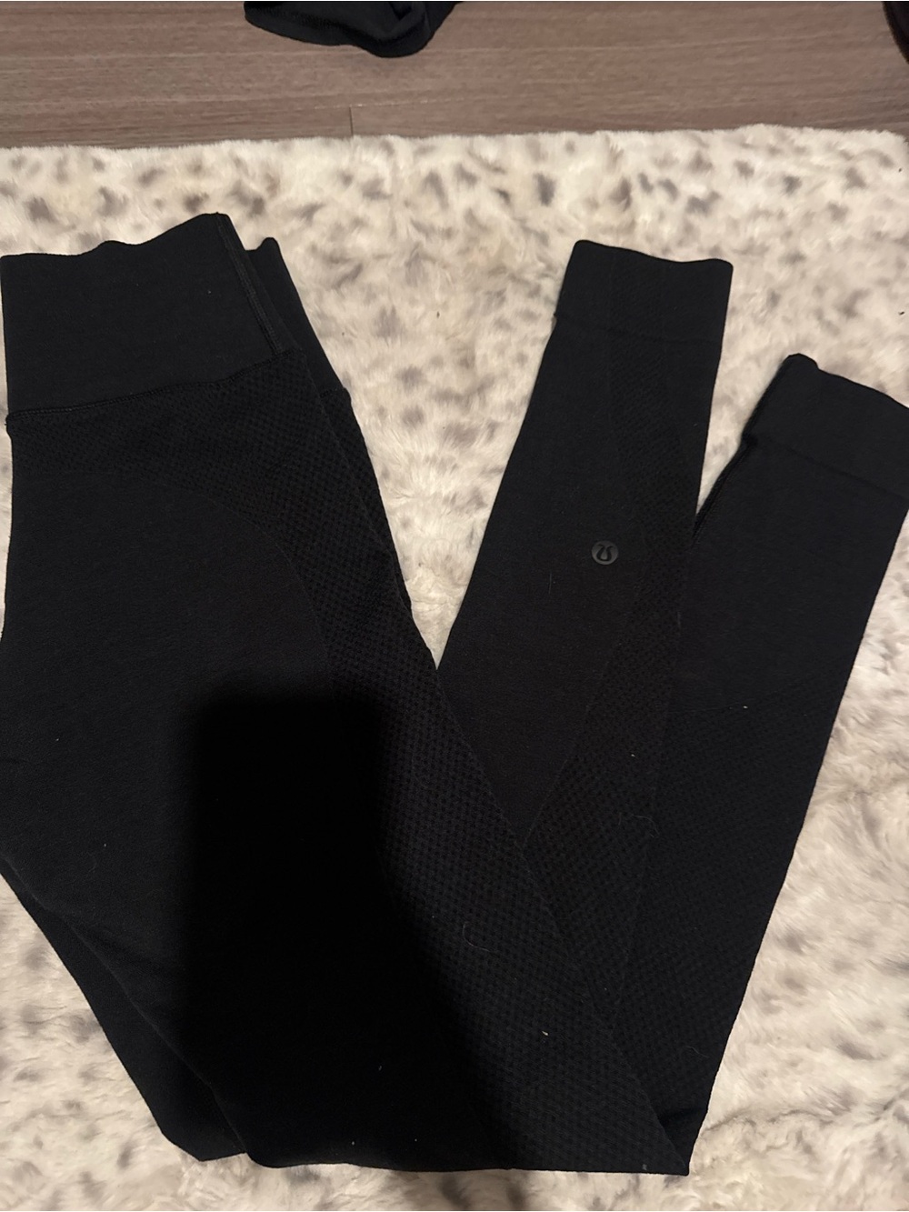 lululemon athletica Black High-Waist WOOL Leggings
